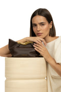 Star Clutch Marrón