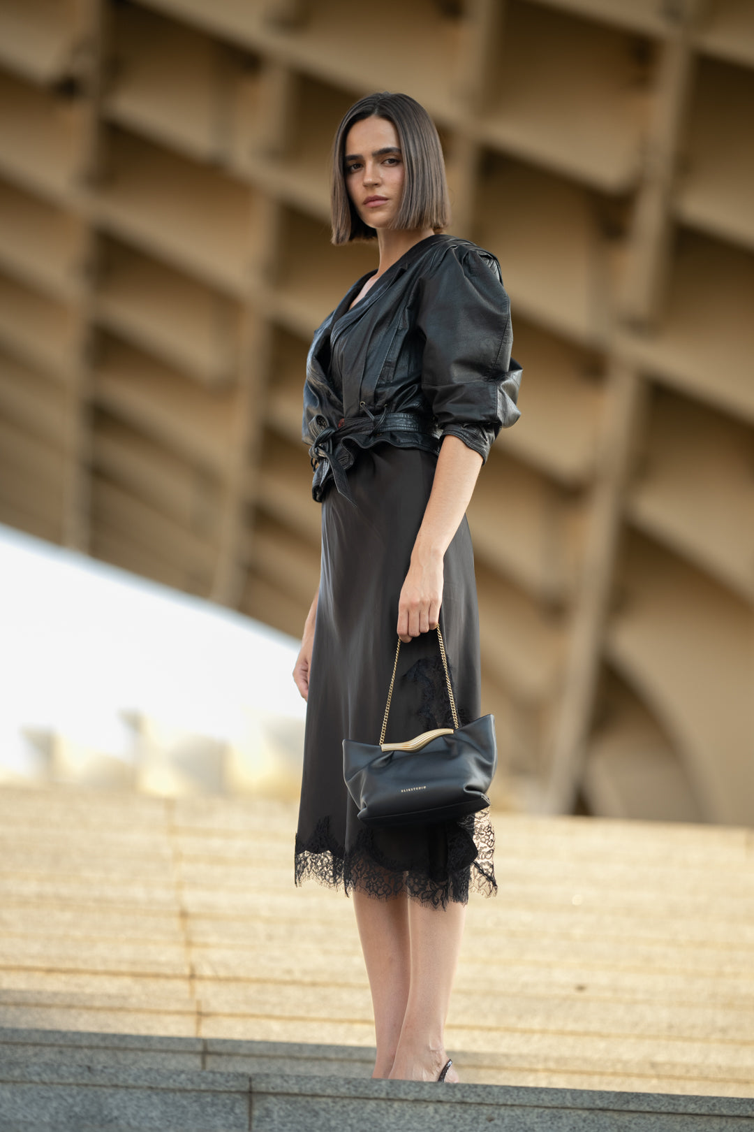 Star Clutch Negro